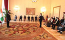 Cérémonie de Présentation des Lettres de créance des Ambassadeurs au Président de la République