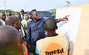 Equipement routier: Visite du chantier de l`axe Thomasset-Agboville