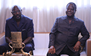 Politique: Georges Weah chez le Président Bedié