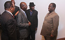 Le président Bédié reçoit les anciens combattants