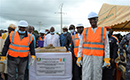 Bafing: lancement officiel des travaux de construction de la digue de retenue d`eau et du périmètre agricole en aval sur la rivière Yirima
