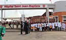 Inauguration de l`hôpital Saint Jean Baptiste de Bodo par le Président de la République