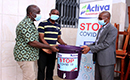 COVID 19 : Activa Fondation Groupe offre des kits sanitaires à des écoles primaires de Yopougon