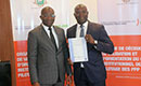 Cérémonie de remise de certificats relative à la formation sur la certification PPP