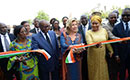 Cérémonie d`inauguration du centre de réinsertion des mineurs de Bouaké construit par la Fondation Children Of Africa