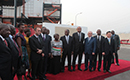 Cérémonie d`inauguration de la centrale à cycle combiné de la CIPREL par le Président de la République