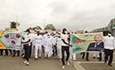 Hommage national au Premier ministre Amadou Gon Coulibaly : l’union des jeunes RHDP des communes d’Abobo et d’Ayama rend hommage au Premier ministre à travers une marche