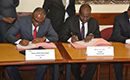 Signature Accord cadre entre la CCI-CI et l`INS