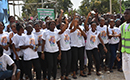 Cérémonie d`hommage des populations de la région de l`Agnéby-Tiassa au Président de la République, Alassane Ouattara