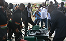 Le Premier Ministre préside le lancement de l `opération de planting dans le district d`Abidjan.