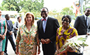 Visite du Président de la Banque Africaine de Développement (BAD), M. Akinwumi Adesina à l`Hôpital Mère-Enfant de Bingerville