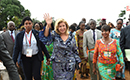 La Première Dame inaugure le lycée Moderne Régional 
