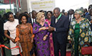 Inauguration du Musée des Cultures Contemporaines Adama Toungara par la Première Dame Dominique Ouattara