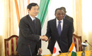 Coopération/Dévéloppement: le Japon et la Côte d`Ivoire  échangent les notes relatives au projet d`aménagement de l`échangeur