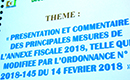 Economie / Annexe fiscale 2018 : le CHAMCI échange avec le directeur général des impôts