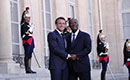 Entretien du Président de la République avec son homologue français au Palais de l`Elysée