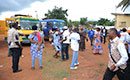 Ambiance à Gagnoa avant l`arrivée de Laurent Gbagbo