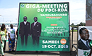 Yamoussoukro: Giga meeting du Parti Démocratique de Côte d’Ivoire