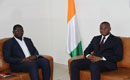 Emploi jeunes: Le DG du Port autonome d`Abidjan rencontre le Ministre Sidi Touré.