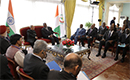 Visite officielle du Président de la République de l`Inde en Côte d`Ivoire: entretiens des présidents Alassane OUATTARA et Pranab MUKHERJEE