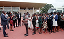 Visite guidée des 51 meilleurs Elèves de Côte d`Ivoire, au Palais de la Présidence de la République