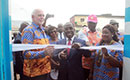 Inauguration, par le ministre de la santé en compagnie du président du rotary international, du premier centre médical construit par le Rotary Club de Côte d’Ivoire