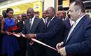 Cérémonie d`ouverture officielle du premier centre commercial de la commune de Yopougon