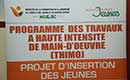 Emploi et Insertion des jeunes : 4772 jeunes concernés par l’édition 2017 des Travaux à Haute Intensité de main d’œuvre (THIMO)