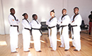 Sport : Passage de grade ceinture noire 4e Dan des étudiants en Master 2 de Taekwondo de L`INJS