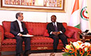 Entretien du Président de la République, avec l`Ambassadeur de la République Islamique d`Iran en Côte d`Ivoire