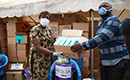 Coronavirus : remise des kits hygiéniques, vivres et non vivres aux élus et cadres de différentes localités
