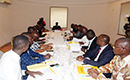 Réunion de la conférence des présidents des partis politiques membres de la Coalition pour la démocratie, la réconciliation et la paix (CDRP)