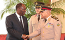 Entretien du Président de la République, S.E.M. Alassane OUATTARA, avec le Ministre égyptien de la Défense, le Général Sedhi SOBHY