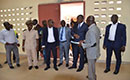Visite du ministre de l`enseignement supérieur et de la recherche scientifique à l`Université de Korhogo