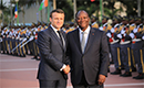 Coopération ivoiro-française: Emmanuel Macron reçu par son homologue Alassane Ouattara