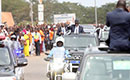 Visite d’Etat dans le Hambol: Alassane Ouattara est arrivé à Katiola