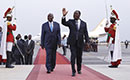 Retour à Abidjan du Président de la République, S.E.M. Alassane Ouattara, après des visites en Ethiopie et en France