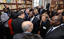 Cérémonie d`inauguration de la Bibliothèque Félix HOUPHOUET-BOIGNY de l`Académie des Sciences d`Outre-mer