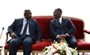 Entretien du Président de la République, S.E.M. Alassane OUATTARA, avec son homologue sierra-léonais, S.E.M. Julius Maada BIO