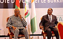 Cérémonie de clôture de la 7e Conférence au sommet du Traité d`Amitié et de Coopération entre la Côte d`Ivoire et le Burkina Faso