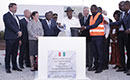 Cérémonie de pose de la première pierre du Centre Hospitalier Régional (CHR) de Katiola