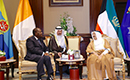 Les entretiens du Président de la République Alassane Ouattara à Koweït City (Koweït)