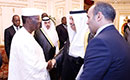Entretien du Président de la République, S.E.M. Alassane Ouattara, avec le Premier Ministre de l’État du Koweït, Son Altesse Cheickh Jaber Mubarak Al-Hamad Al Sabah.