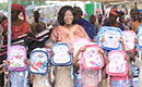 Cérémonie de distribution de kits scolaires à Abobo Banco