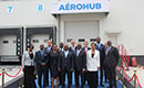 Cérémonie d`inauguration de l`AEROHUB de Bolloré Transport et Logistics