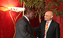 Le président Alassane OUATTARA reçoit en audience l`Ambassadeur de l`Inde en Côte d`Ivoire, S.E.M. Dinesh Bhatia