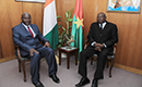 Présentation des condoléance de la Côte d`Ivoire au Burkina Faso