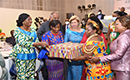 Déjeuner d`hommage à Madame Henriette Dagri Diabaté, Grande Chancelière de l`Ordre National parrainé par la Première Dame Dominique Ouattara