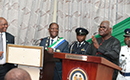 Visite d`amitié et de travail à Freetown: cérémonie de distinction du président Alassane Ouattara