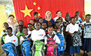 Journée culturelle Chinoise: Dominique Ouattara et l`Ambassade de Chine font des dons au lycée Sainte-Marie de Cocody